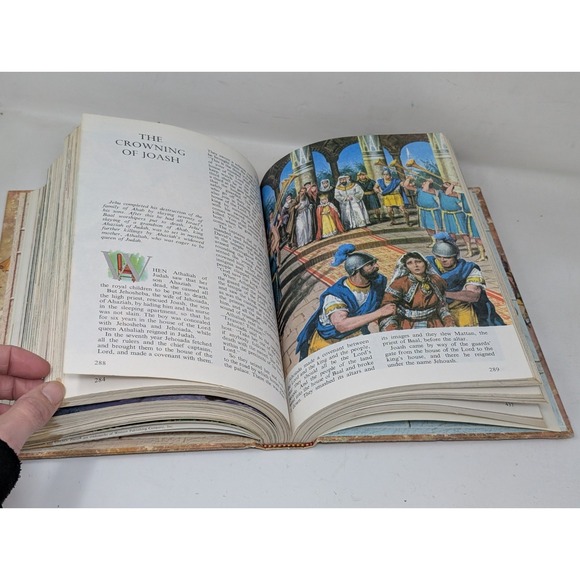The Children's Bible Golden Press Hardcover Book Vintage 60s 1960s 1962 1965 - Picture 14 of 16